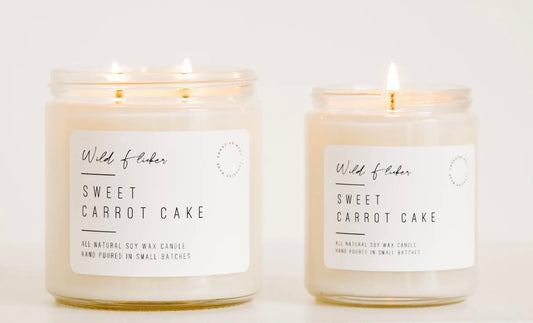 Wild Flicker Double Wick-Sweet Carrot Cake