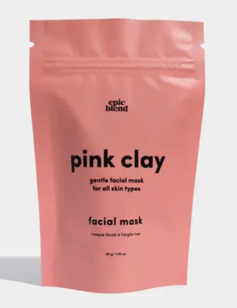 Pink Clay Facial Mask