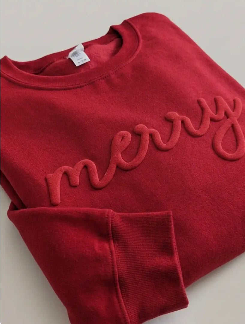 Merry Puff Sweatshirt