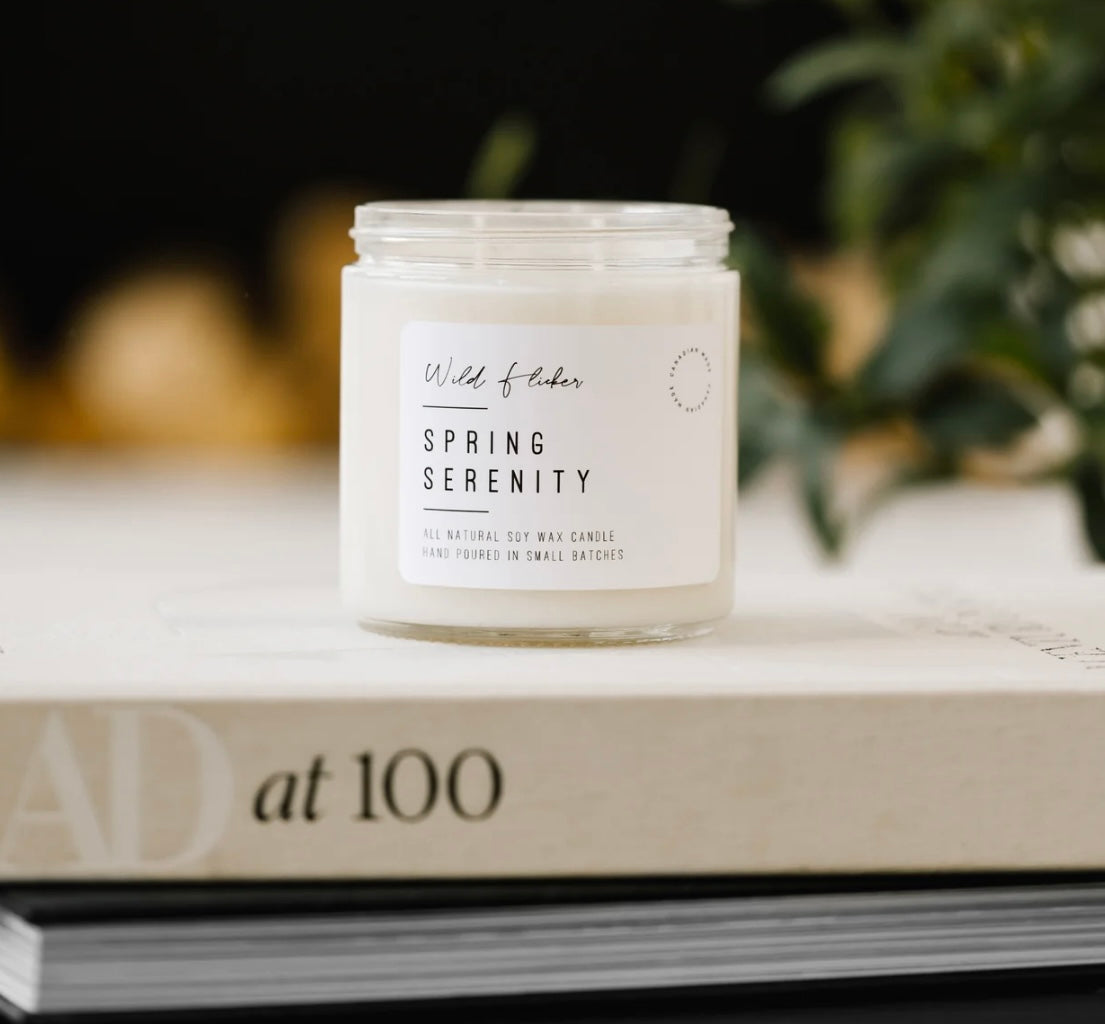 Spring Serenity Soy Wax Candle-Double Wick