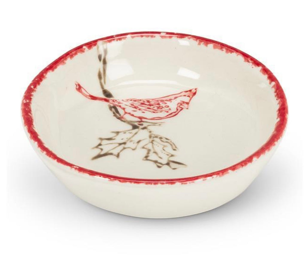 Cardinal Stamped Mini Bowl