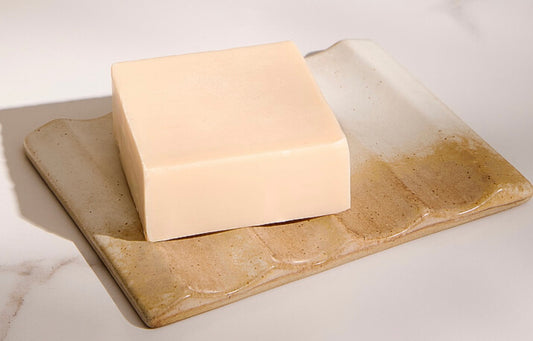 Wavy Ceramic Soap Dish