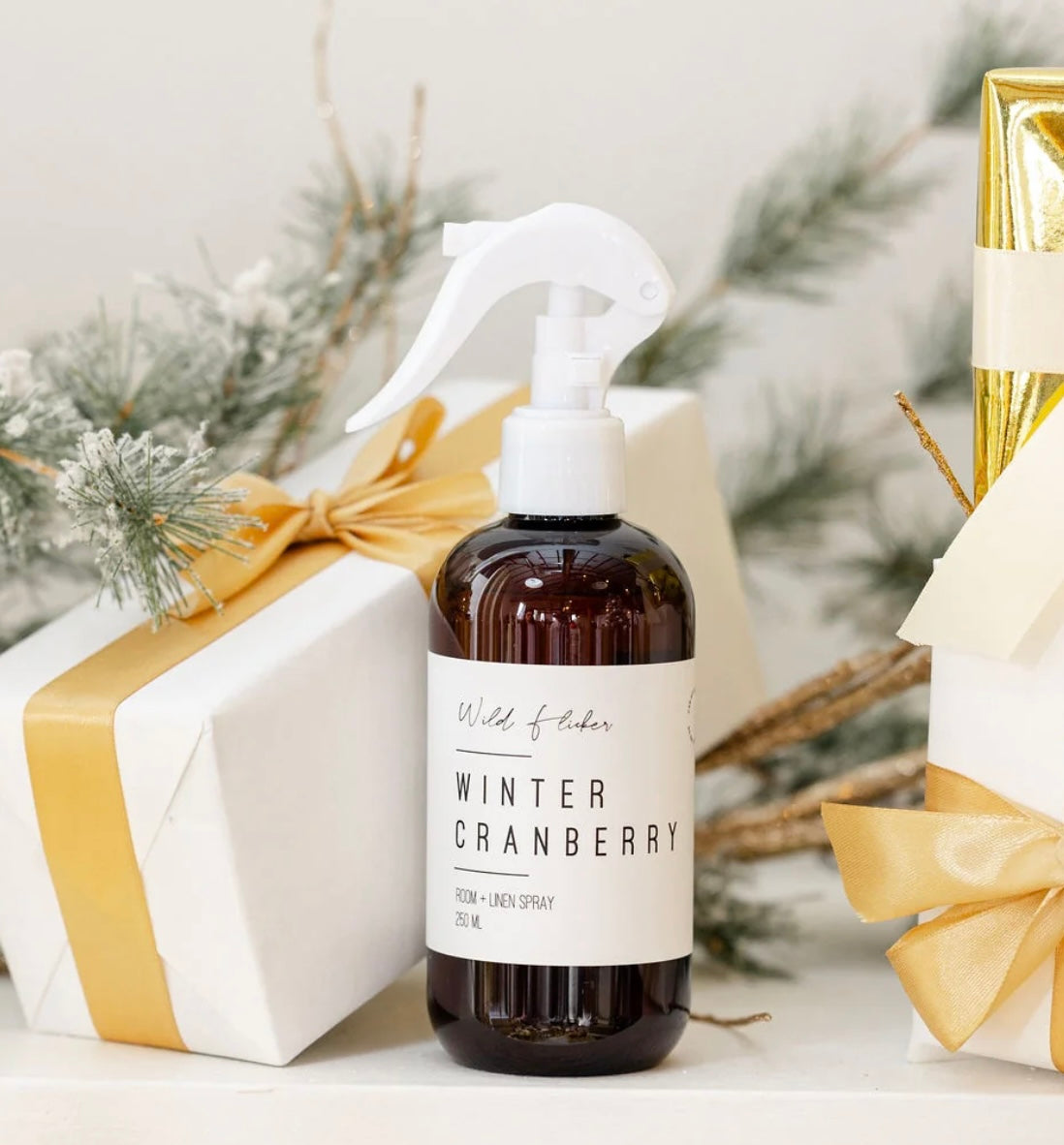 Winter Cranberry Room + Linen Spray