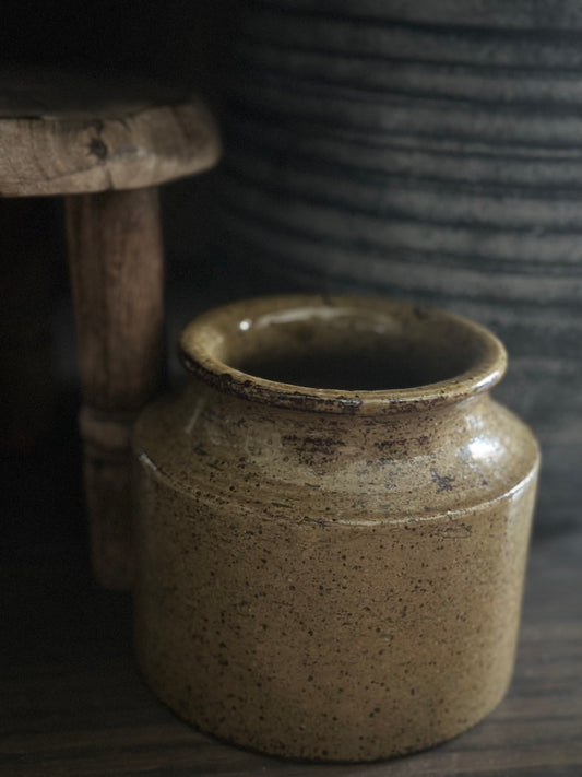 Vintage clay vase