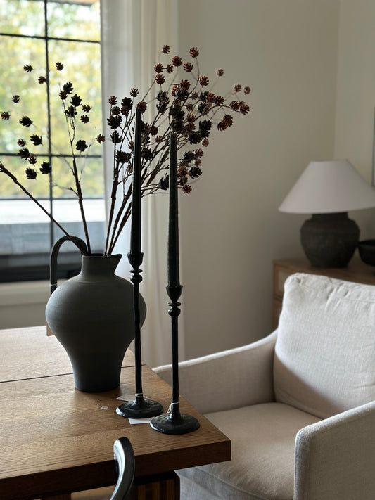 24” Pinecone Spray (Brown)