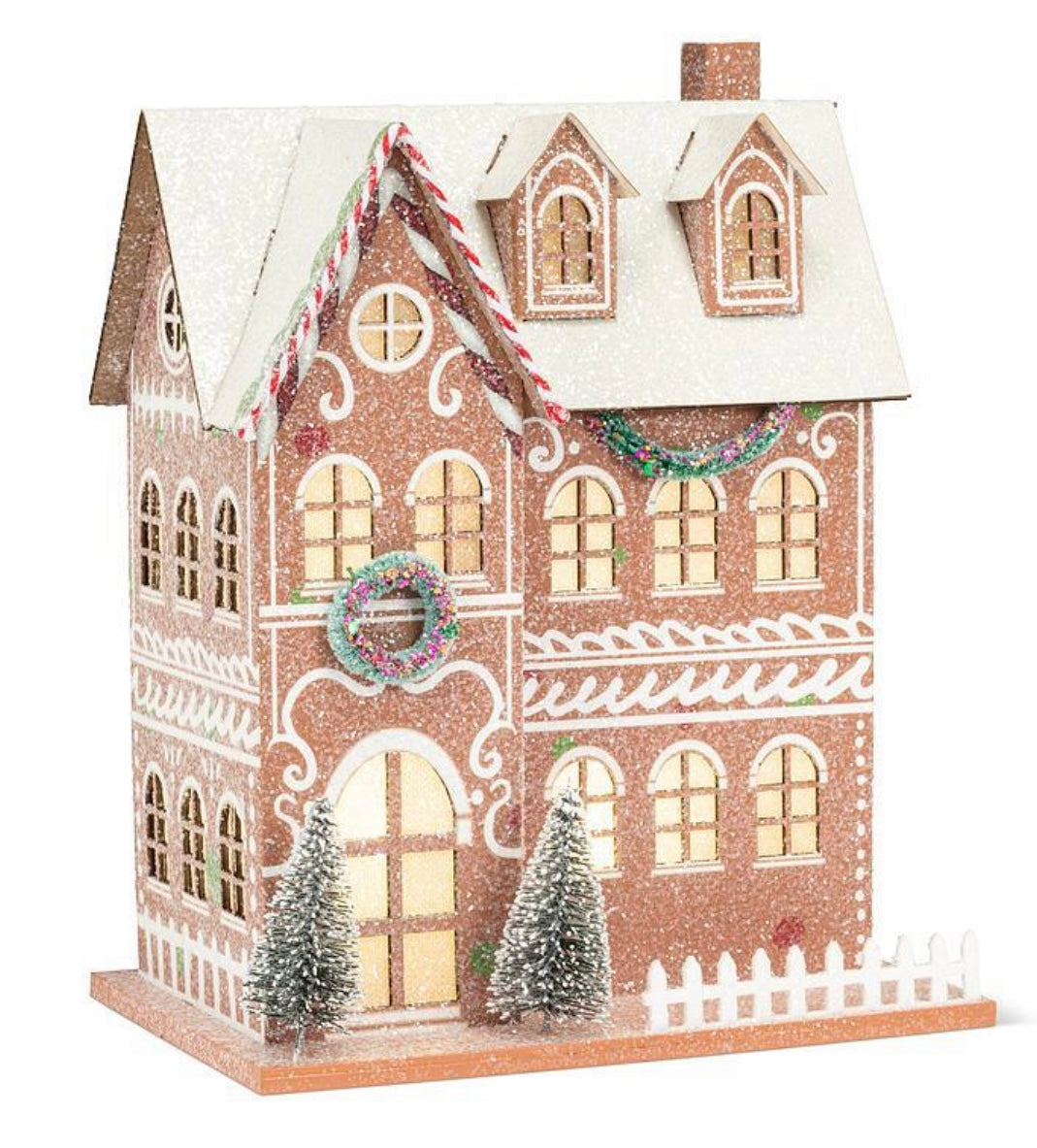 Gingerbread LED House-Large