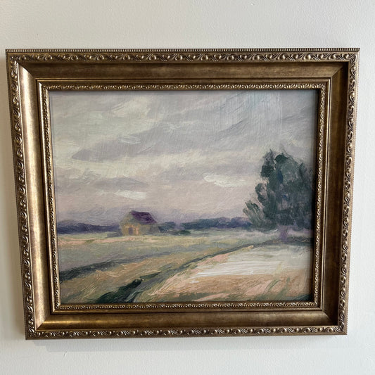 Antique Framed Landscape