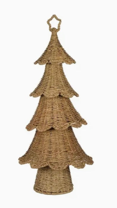 Seagrass 4-Tier Tree-38” Tall