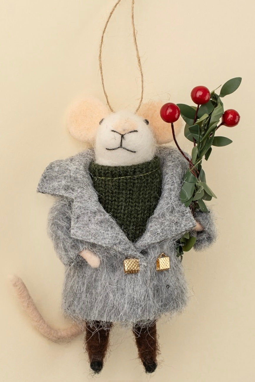 Merrymaker Miles Mouse Ornament