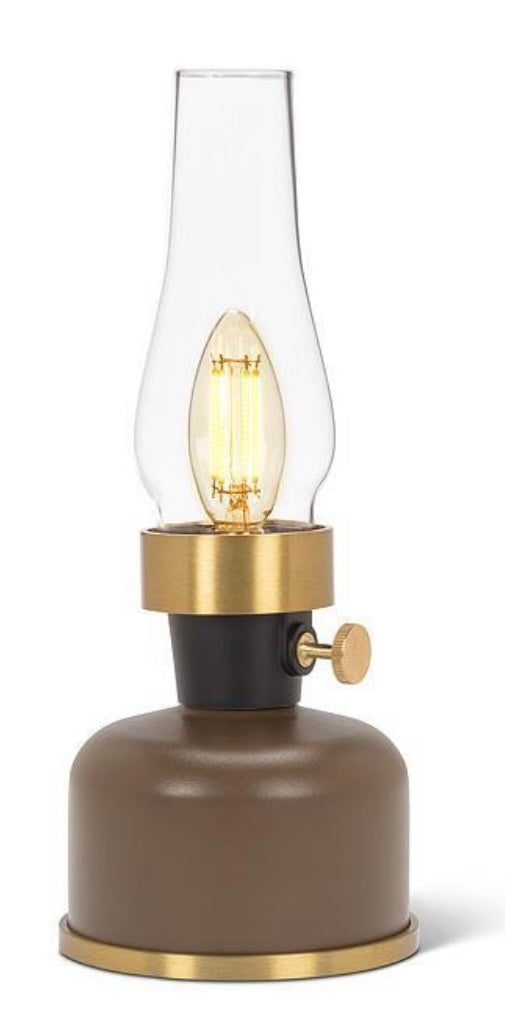 Small LED Lamp Lantern-Chocolate