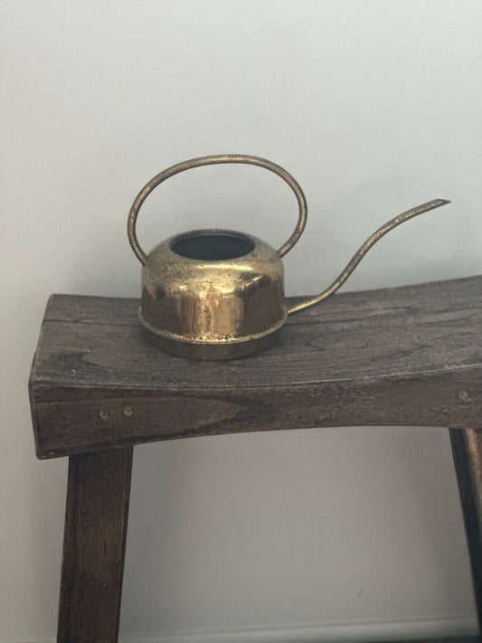 Vintage Brass Watering Can