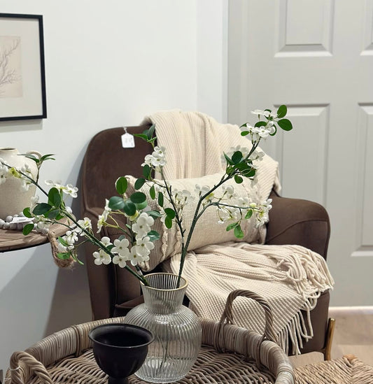 Brown velvet + gold accent chair