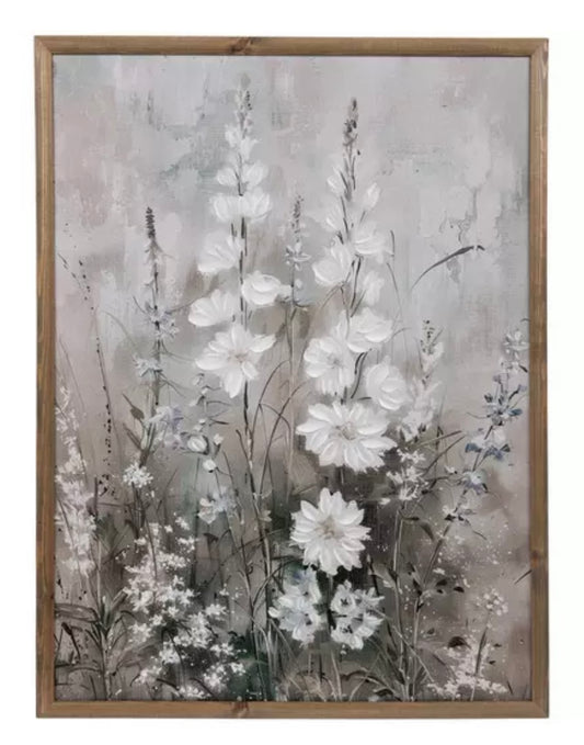 Framed Wildflowers Wall Art