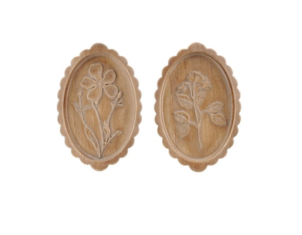 Wood Scallop Wall Art-2 designs
