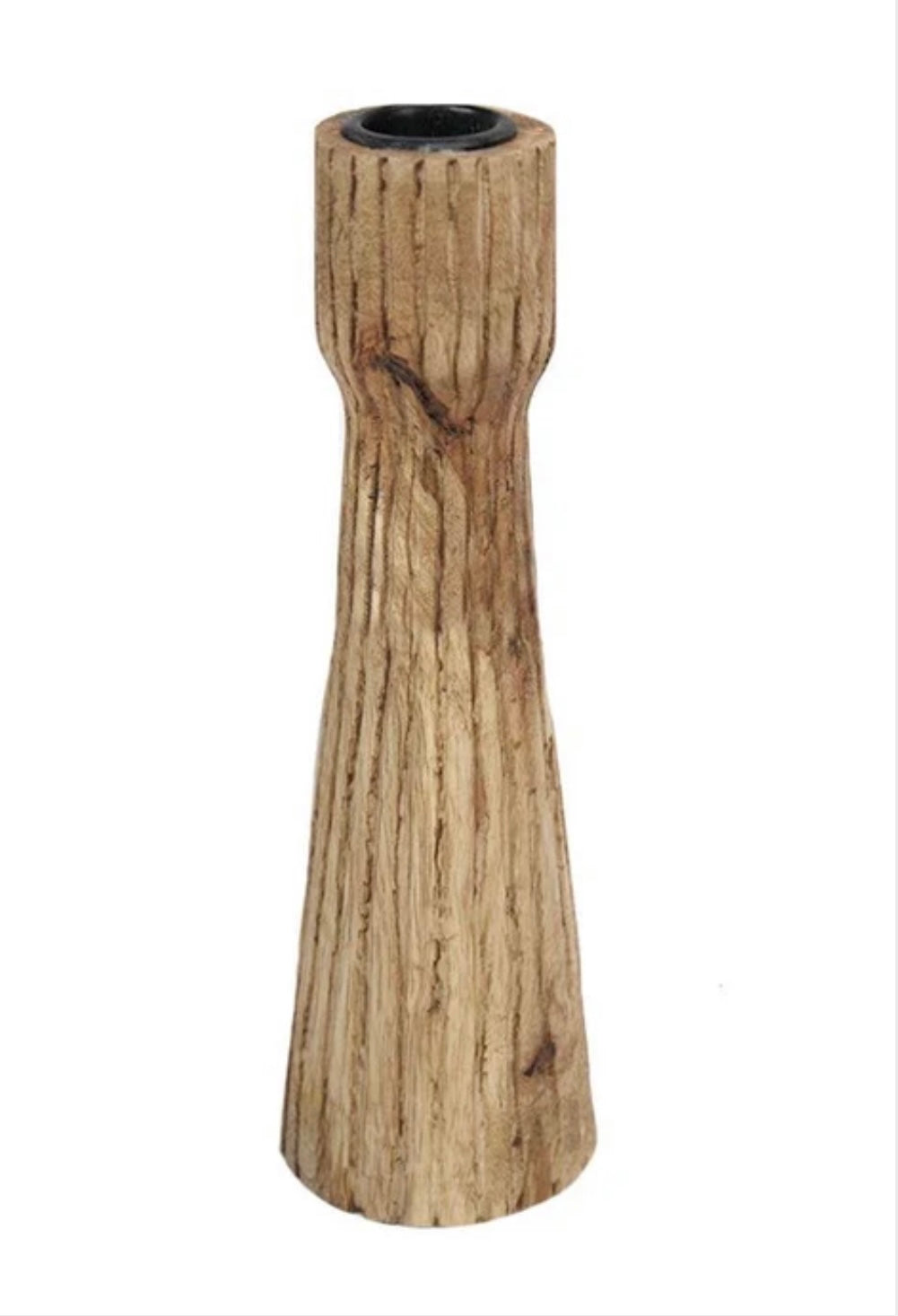 Wooden Taper Candle Holder - Large