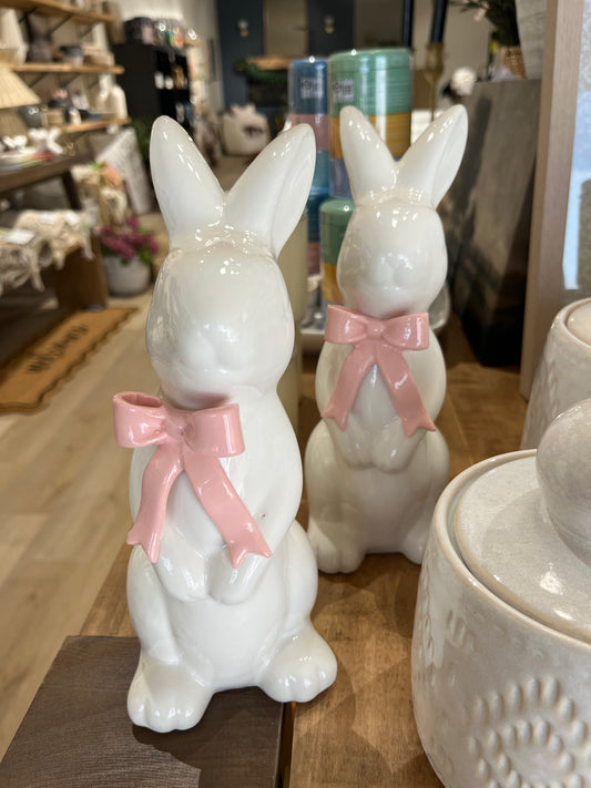 Standing Bunny with Bow