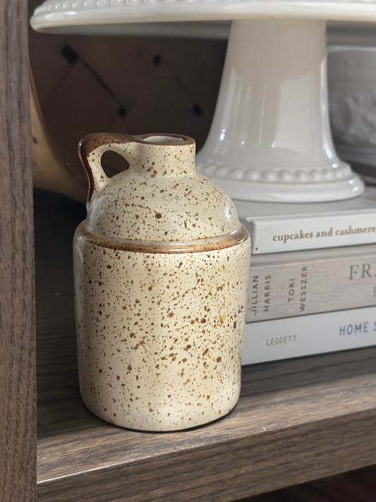 5” Speckled jug with handle