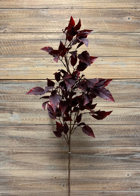 BUR - 35" BURGUNDY FICUS SPRAY