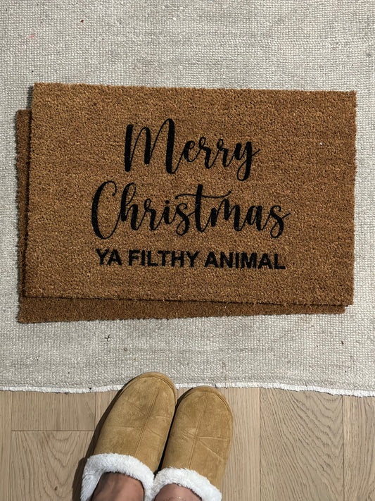 Merry Christmas “Ya Filthy Animal”