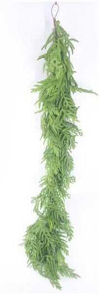 63" PE Norfolk Pine Garland (Green)
