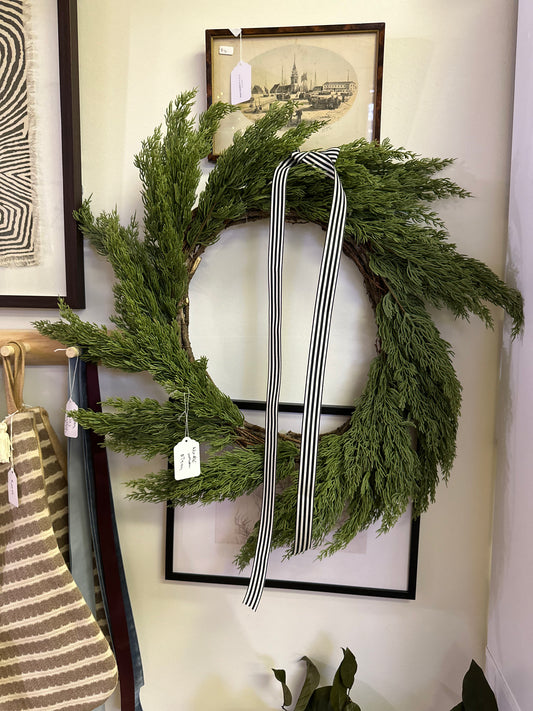 Large Norfolk Cypress Wreath