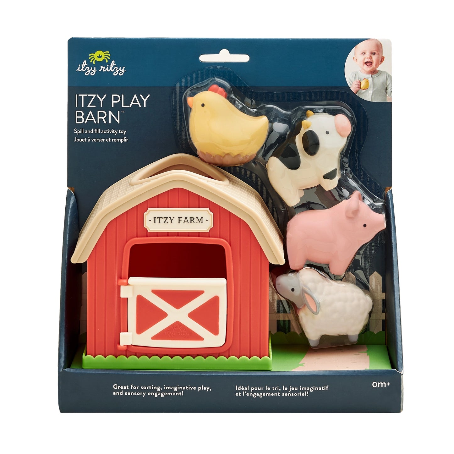 Itzy Play Barn-Spill and Fill Activity Toy