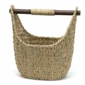Large Seagrass Gondola Basket