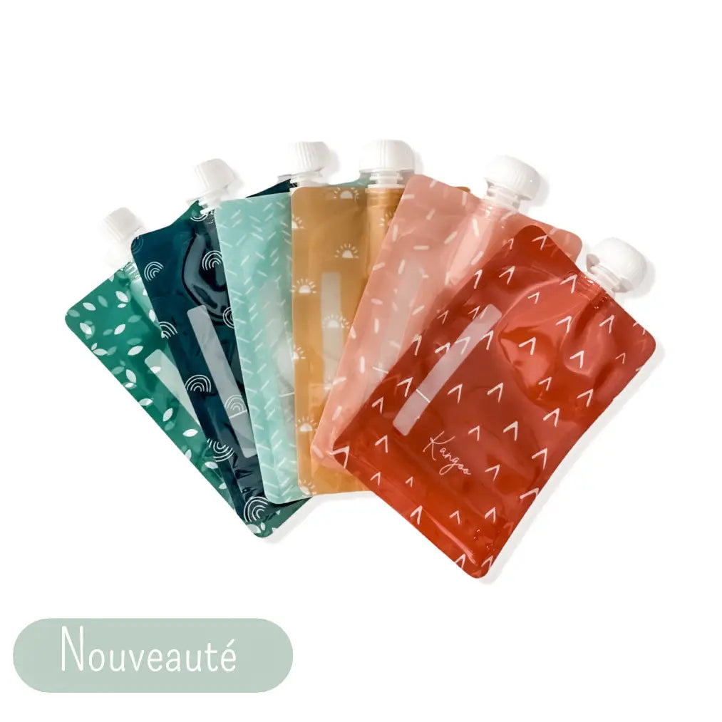 Reusable Baby Food Pouches-6 pack