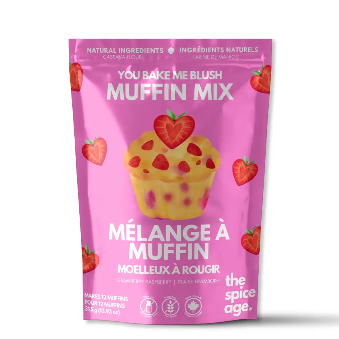 You Bake Me Blush Muffin Mix-Gluten Free