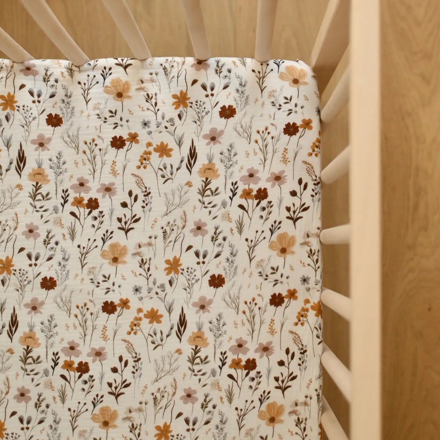 Muslin Crib Sheet-100% Organic Cotton