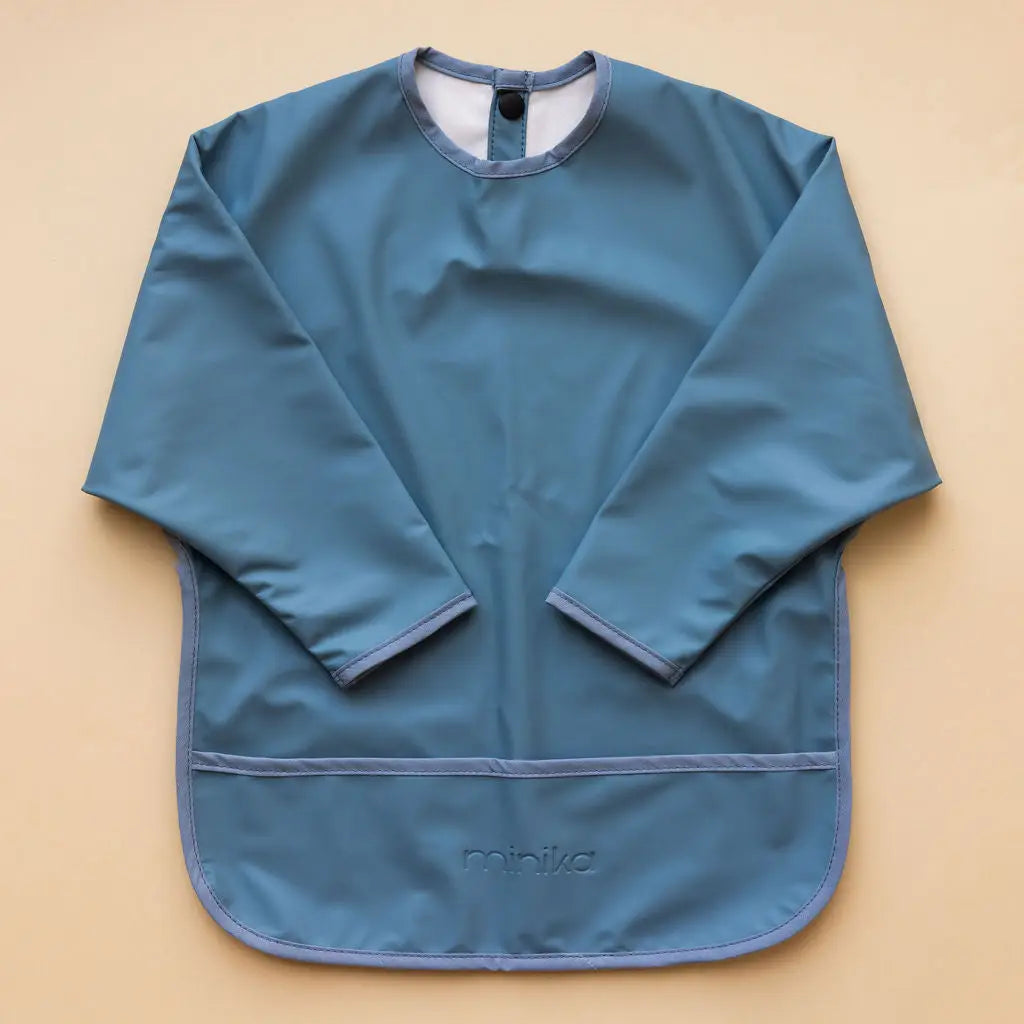 Long Sleeve Bib-Indigo