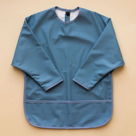 Long Sleeve Bib-Indigo