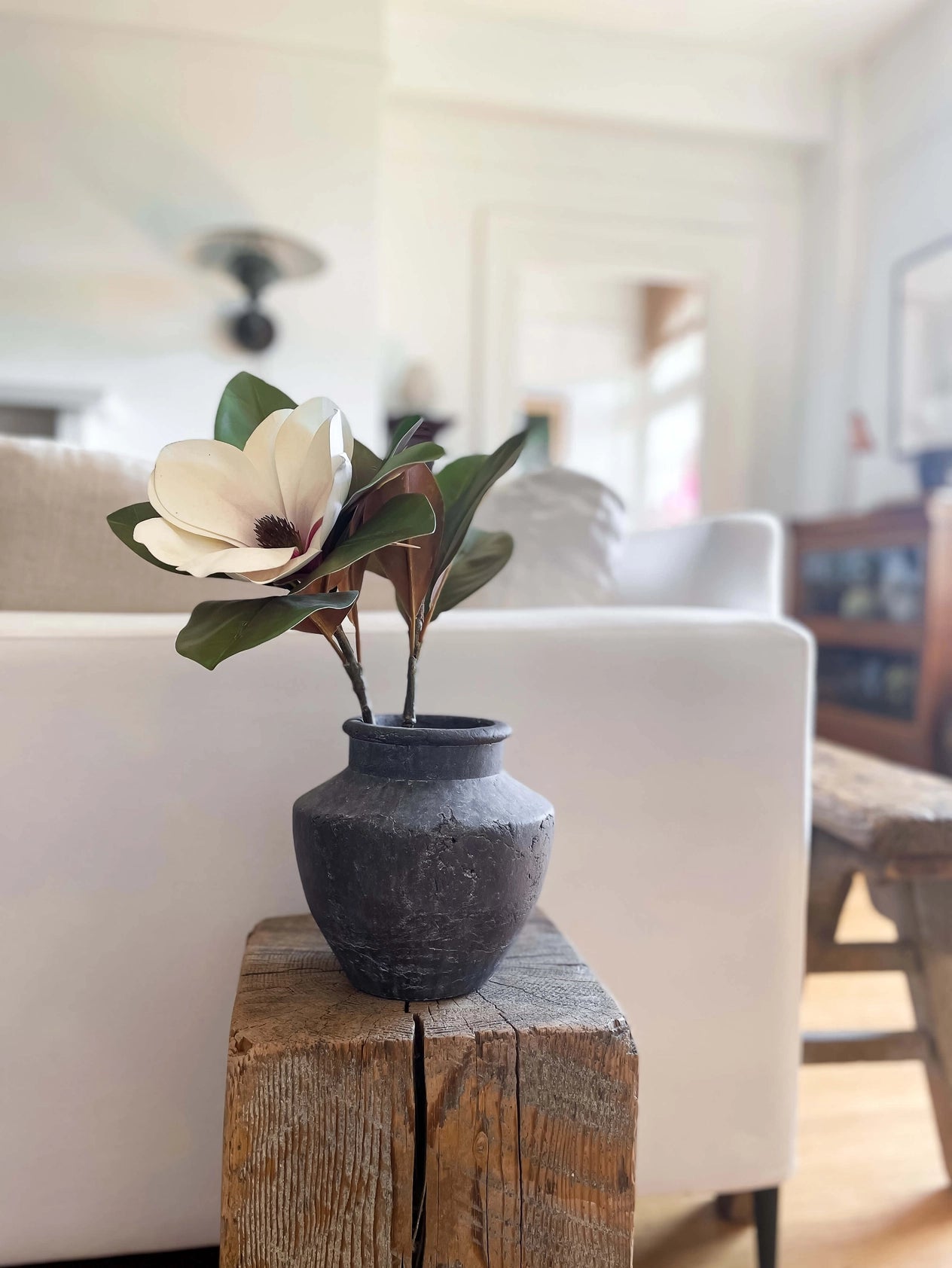 Senna Terracotta Vase-Flared Neck