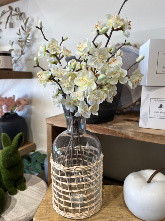 Small Cherry Blossom Stem 8”