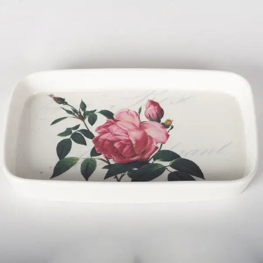 Porcelain Tray-Roses