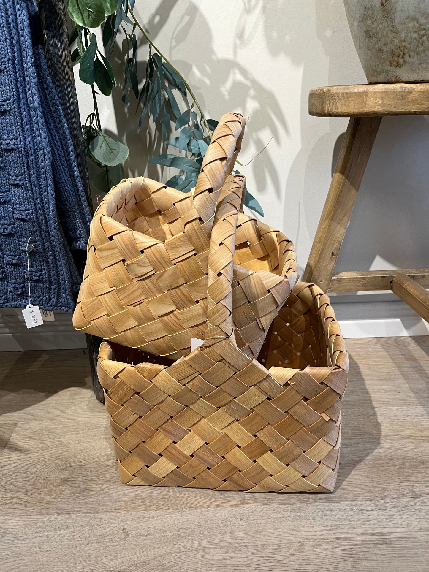 Woven Baskets-Set of 2