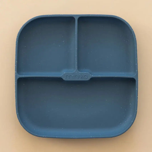 Silicone Plate-Indigo