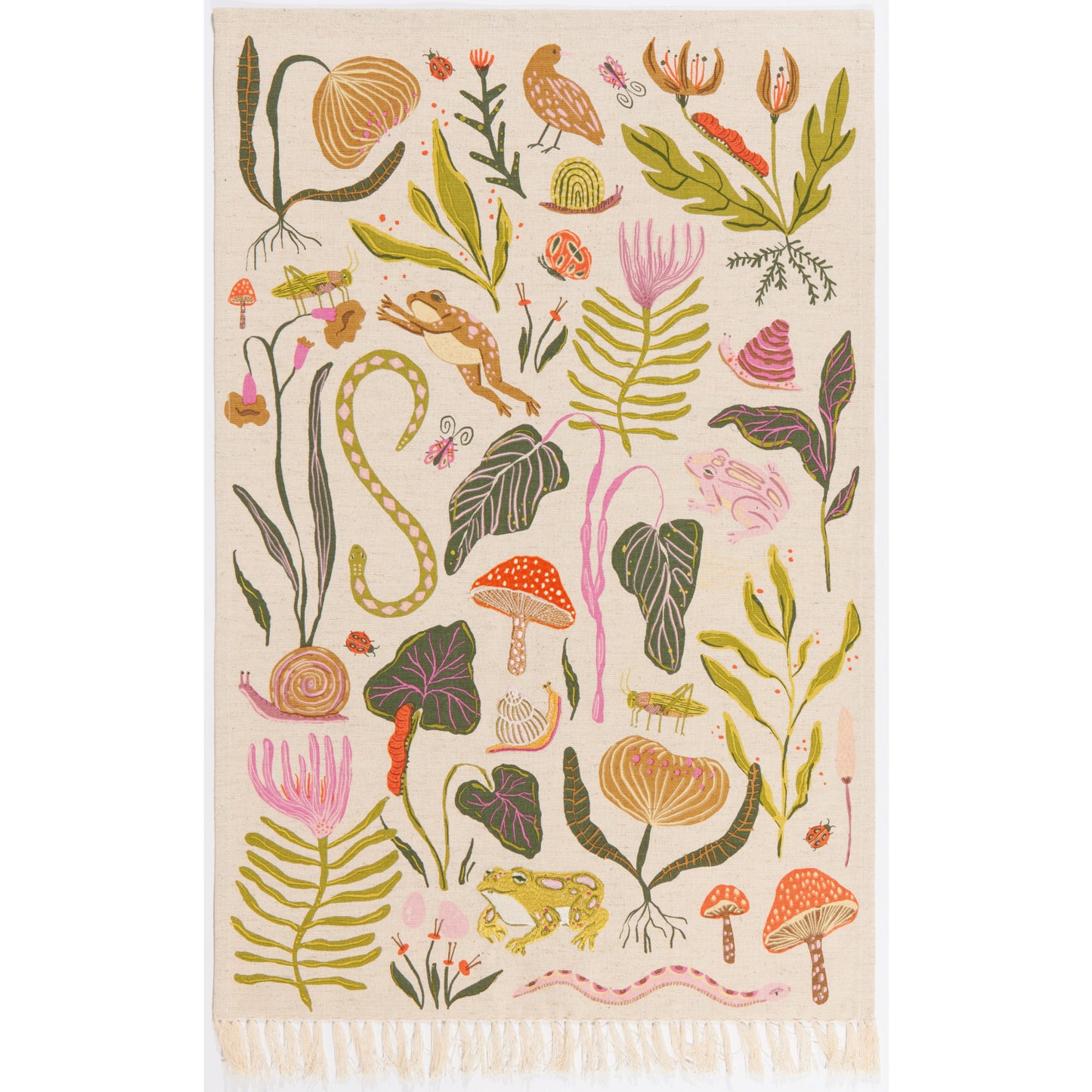 Danica Gardenland Embroidered Dishtowel