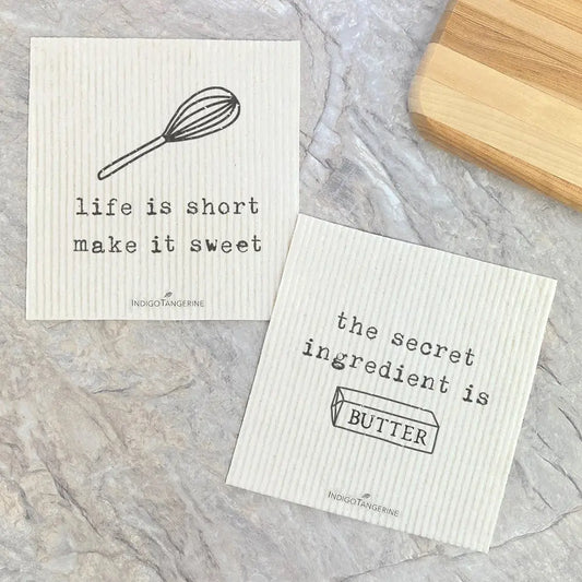 2pk Swedish Dishcloths-Life
