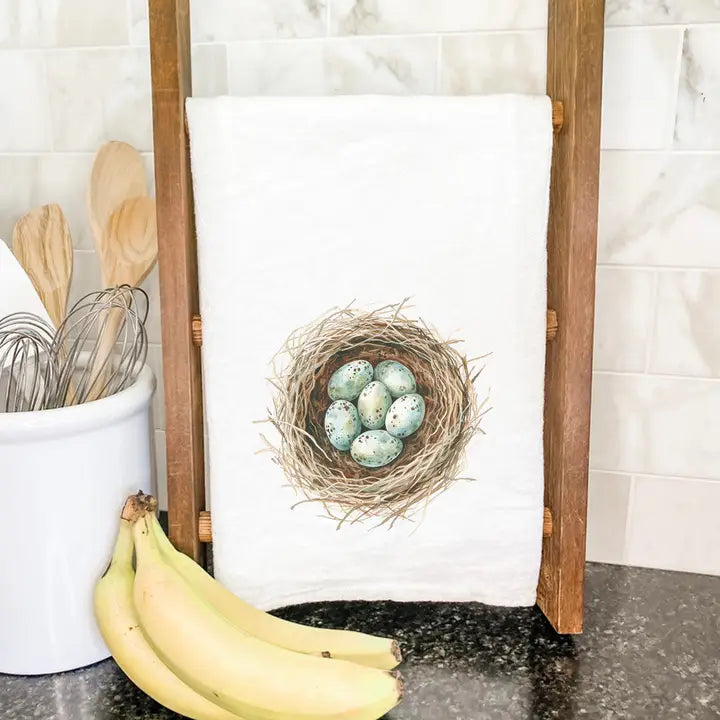 Spring Cotton Tea Towel-Nest