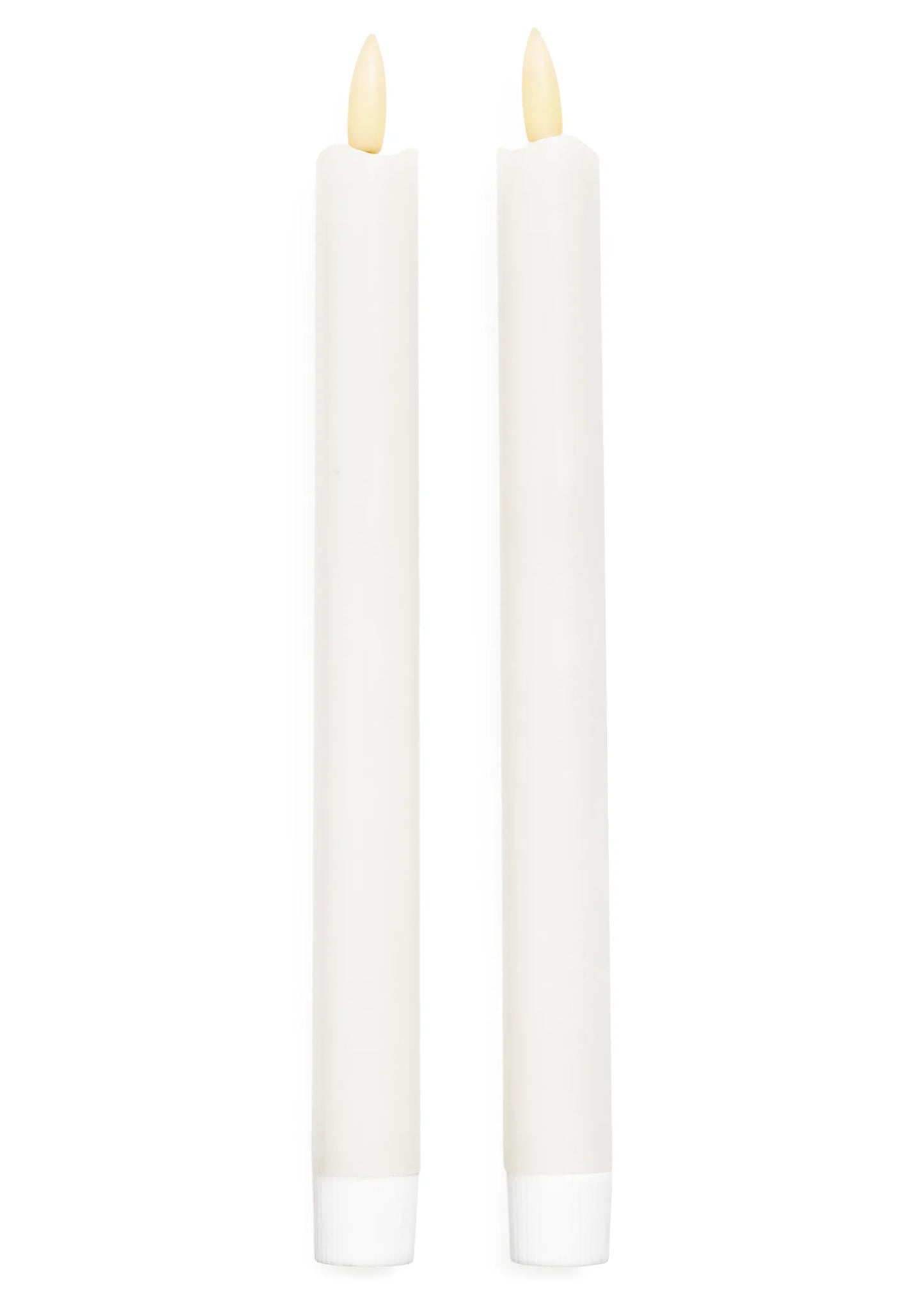 Beige LED Taper Candles