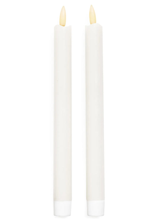 Beige LED Taper Candles