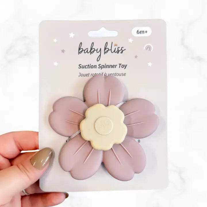Flower Suction Spinner Toy