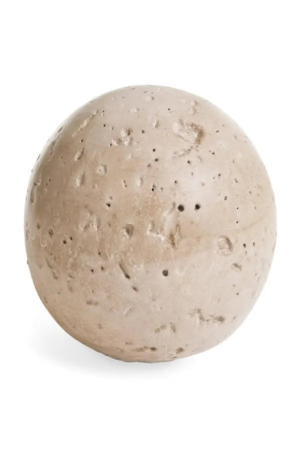 Cement Decor Ball-Travertine look