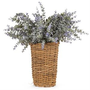 Hanging Basket with Eucalyptus