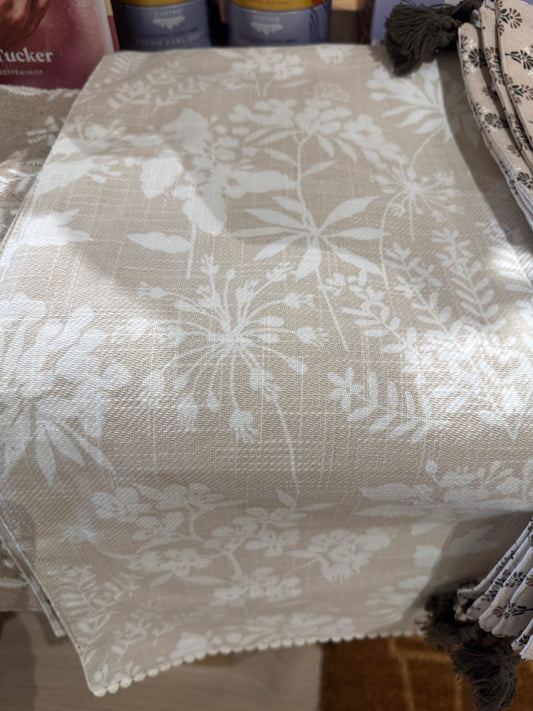 Taupe Table Runner