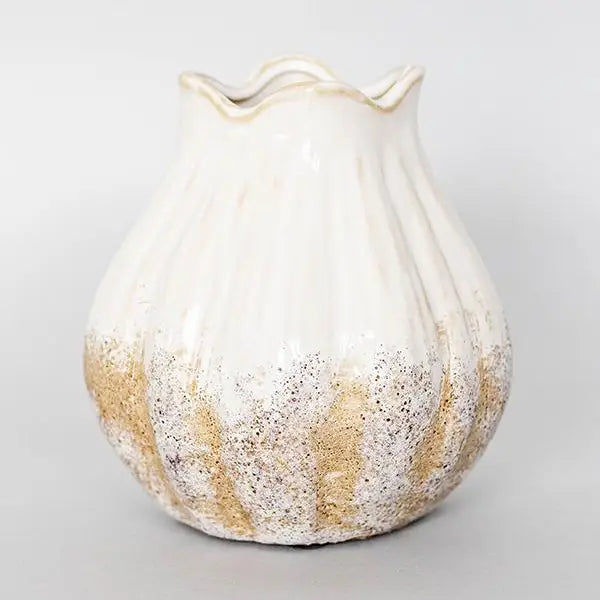 Ripple Distressed Vase