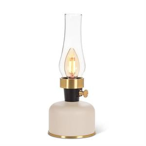 Lantern LED Lamp-Ivory