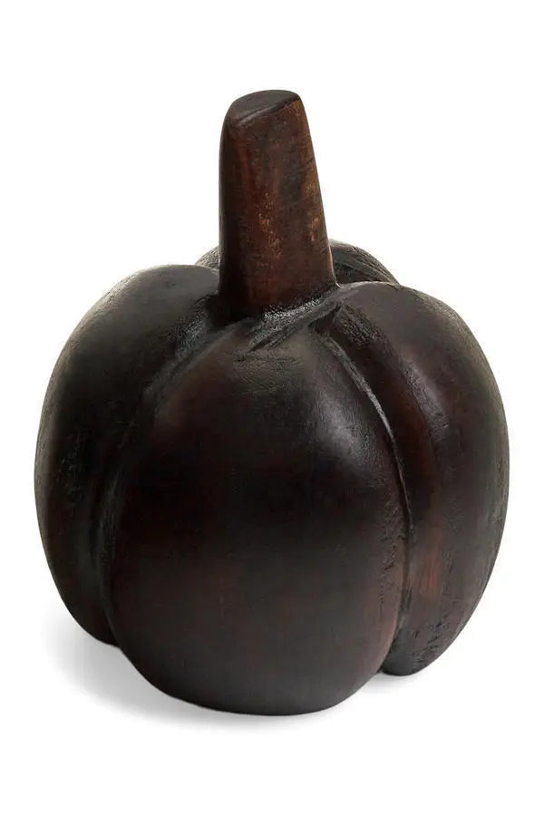 Small Mango Wood Pumpkin