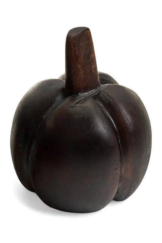 Small Mango Wood Pumpkin